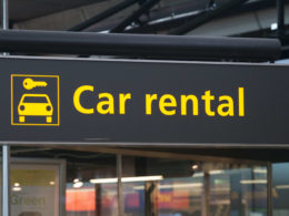 rent a car at the airport